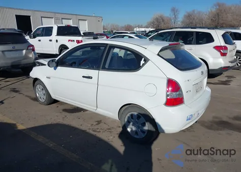 2011 Hyundai Accent Gl z USA, uszkodzony, nr VIN KMHCM3AC5BU194351